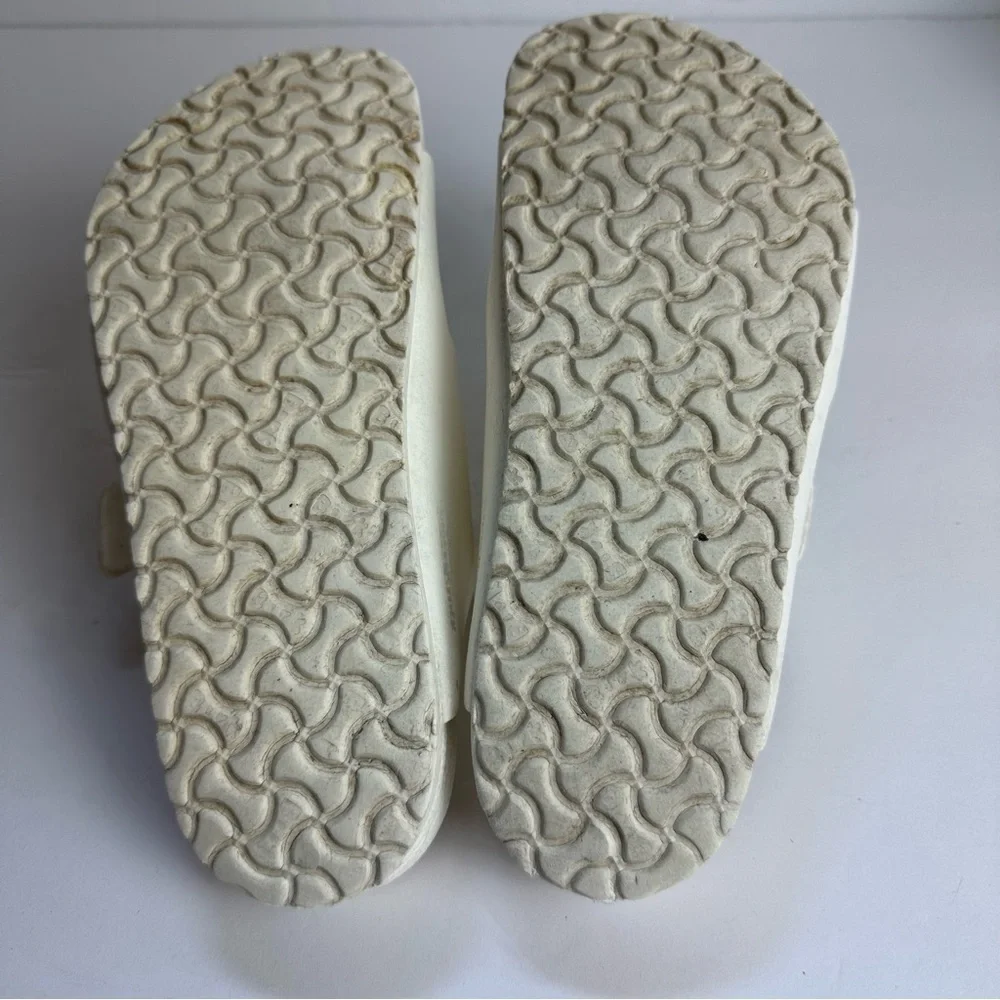Birkenstock Arizona Sandals Youth Size 3 EU 34 Shoes EVA Beach White Washable
